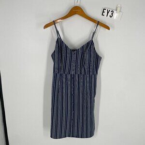 Lulus striped mini dress sz L